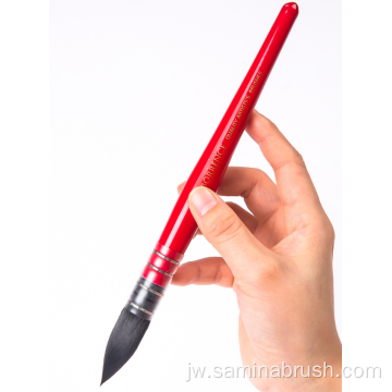 Artis Lukisan Red Brush